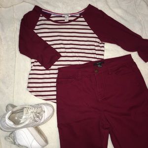 Maroon Forever 21 Outfit Bundle!!🎁